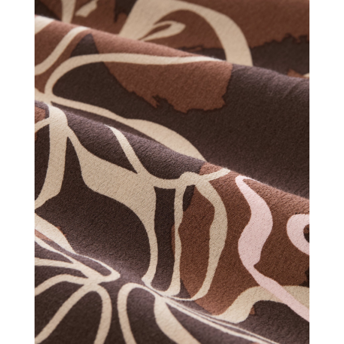 Tom Tailor blouse 1052108 Bruin print